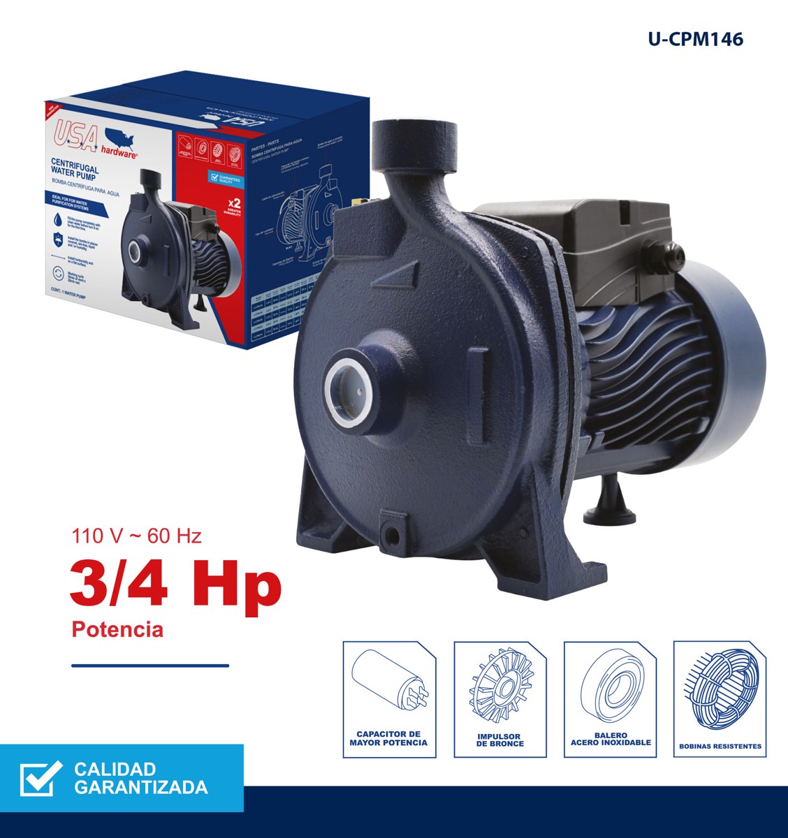 Centrifugal water pump U-CPM146, supplier product image